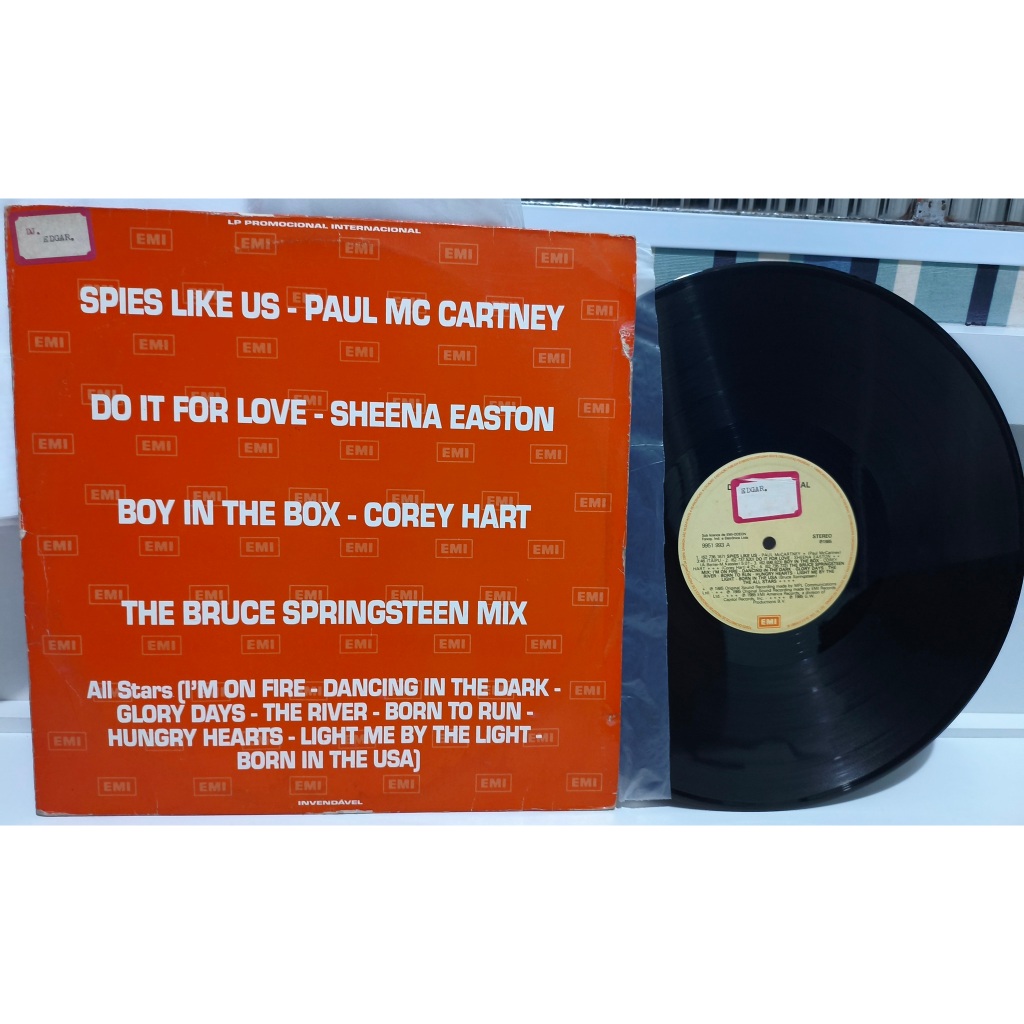 Lp Promo Bruce Springsteen, Stevie Nicks, Paul Mccartney, Diana Ross, Julian Lennon, Talk Talk, Corey Hart etc