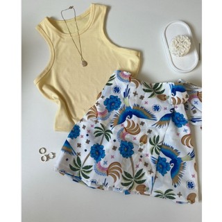 Short saia estampado tamanho veste 36/38