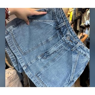 Short saia jeans