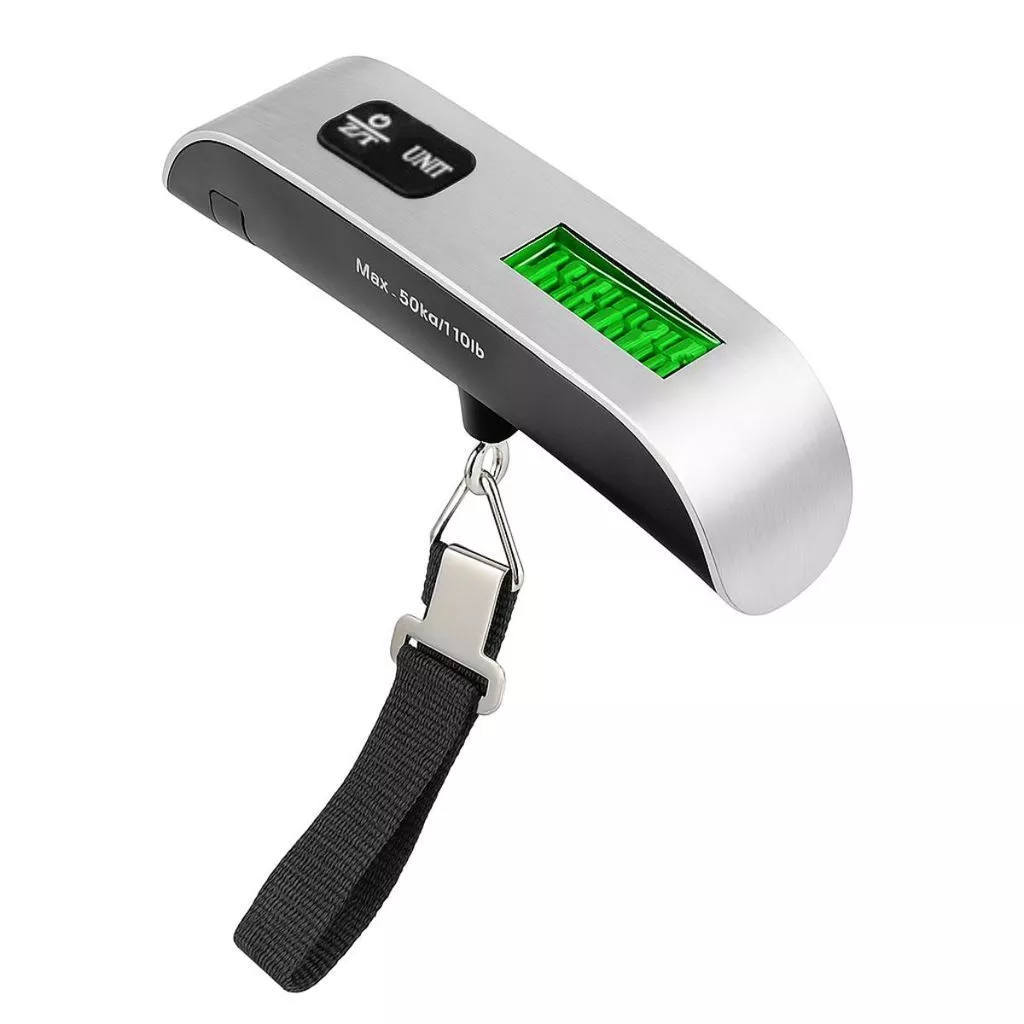 Balança Suspensa Digital 50Kg Eletrônica Portátil Para Pesagem De Bagagem Alta Precisão Portátil