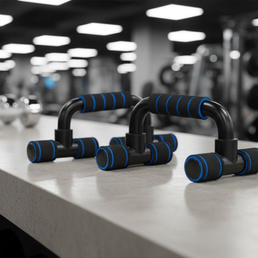 Barra Chão Flexão Treino Ombro Triceps Peito Abdômen Exercicio Academia em Casa Saúde Bem Estar Fitness Envio Imediato em Oferta na Shopee