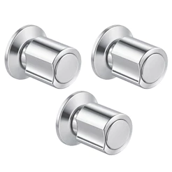 3 Acabamentos de Registro Padrão Docol 1/2 3/4 Cromado C40 Fit