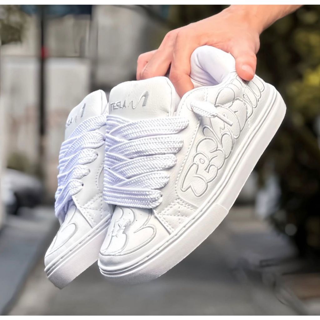 Tenis Tesla Hertz ART Skate Masculino Feminino  Confotavel Premium