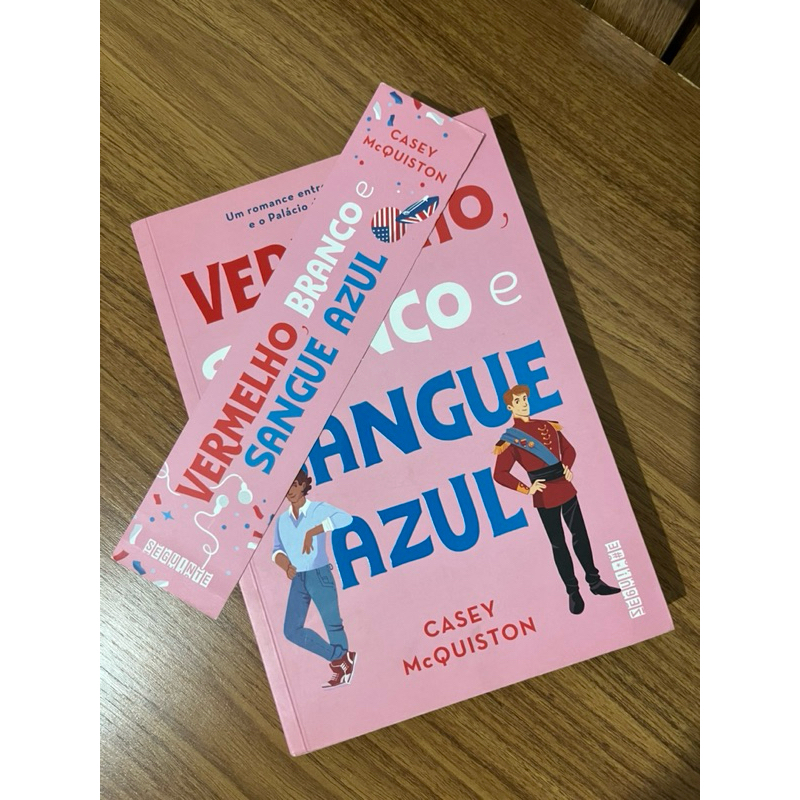 VERMELHO BRACO SAGUE AZUL - Casey McQuiston