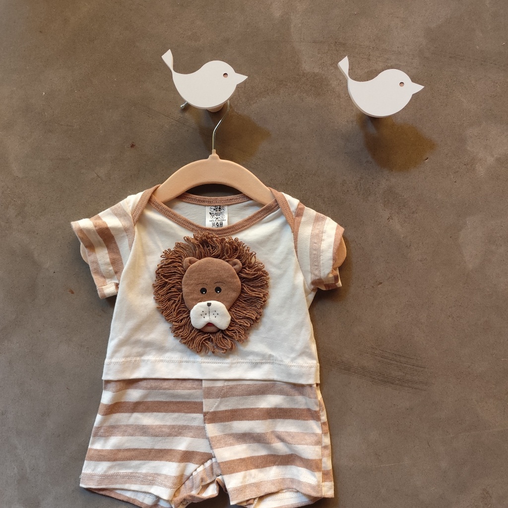 2 Ganchos pendurador de parede passarinho ave céu enfeite decoração cabide em Oferta na Shopee