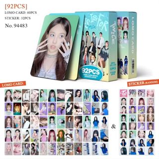 K-POP 60 pcs/ Photocard+ 32 adesivos TWICE Pronto para Ser Cartão LOMO de Coleção em Oferta na Shopee