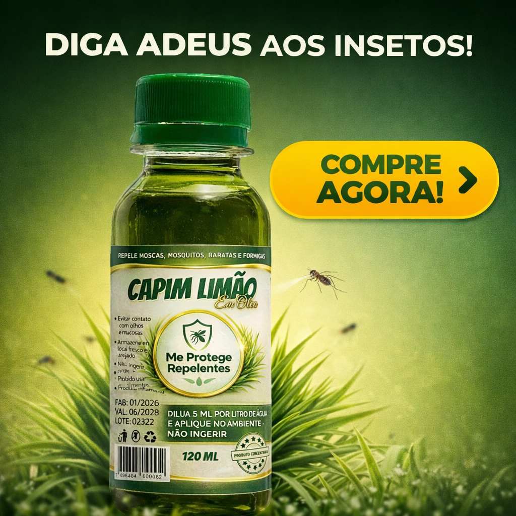 Óleo Essencial Capim Limão 120ml Repelente Natural Contra Insetos e para Relaxamento em Oferta na Shopee