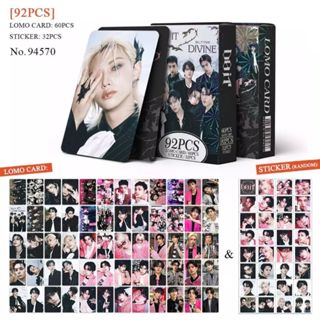 Stray Kids K-POP 60 Photocards + 32 adesivos cartões postais colecionáveis prontos para ser lomocards em Oferta na Shopee