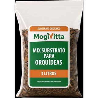 Substrato Balanceado Para Orquídeas 100% Natural -  Mix Casca de Pinus Carvão Chip de Coco  Musgo em Oferta na Shopee