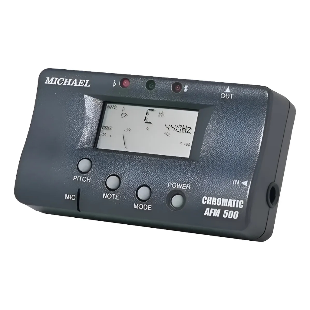 Afinador Digital Cromático Michael Afm500 Preto em Oferta na Shopee