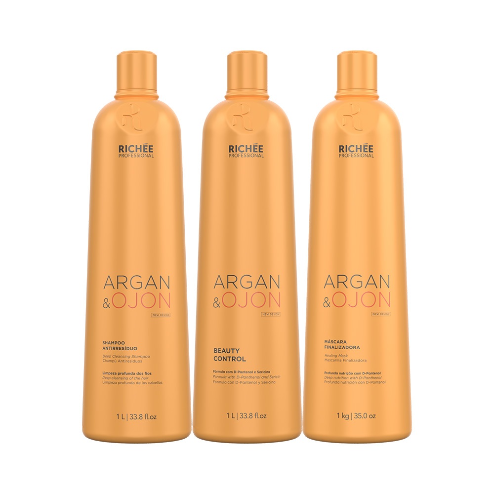 Kit Realinhamento Termico 3x1000ml Richee Original