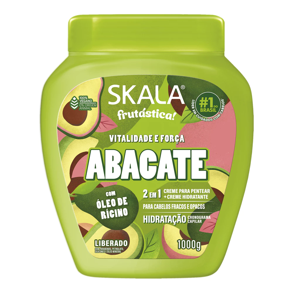 Creme de Tratamento Skala Abacate Potão 1kg Frutastica