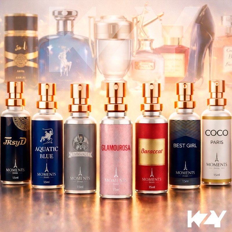 PERFUME MOMENTES PARIS 15ML PARFUM ALTA QUALIDADE E FIXAÇÃO PERFUME DE BOLSO MASCULINO E FEMININO