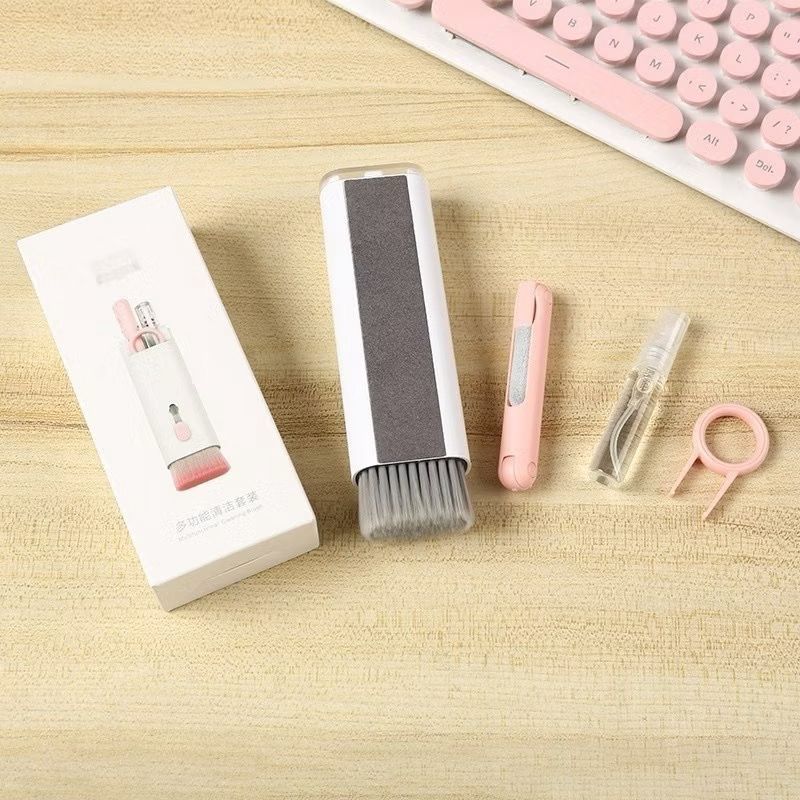 Escova De Limpeza 7 Em 1 Multifuncional Portátil  Para Teclado, Notebook, Computador, Fone De Ouvido, Eletroportáteis