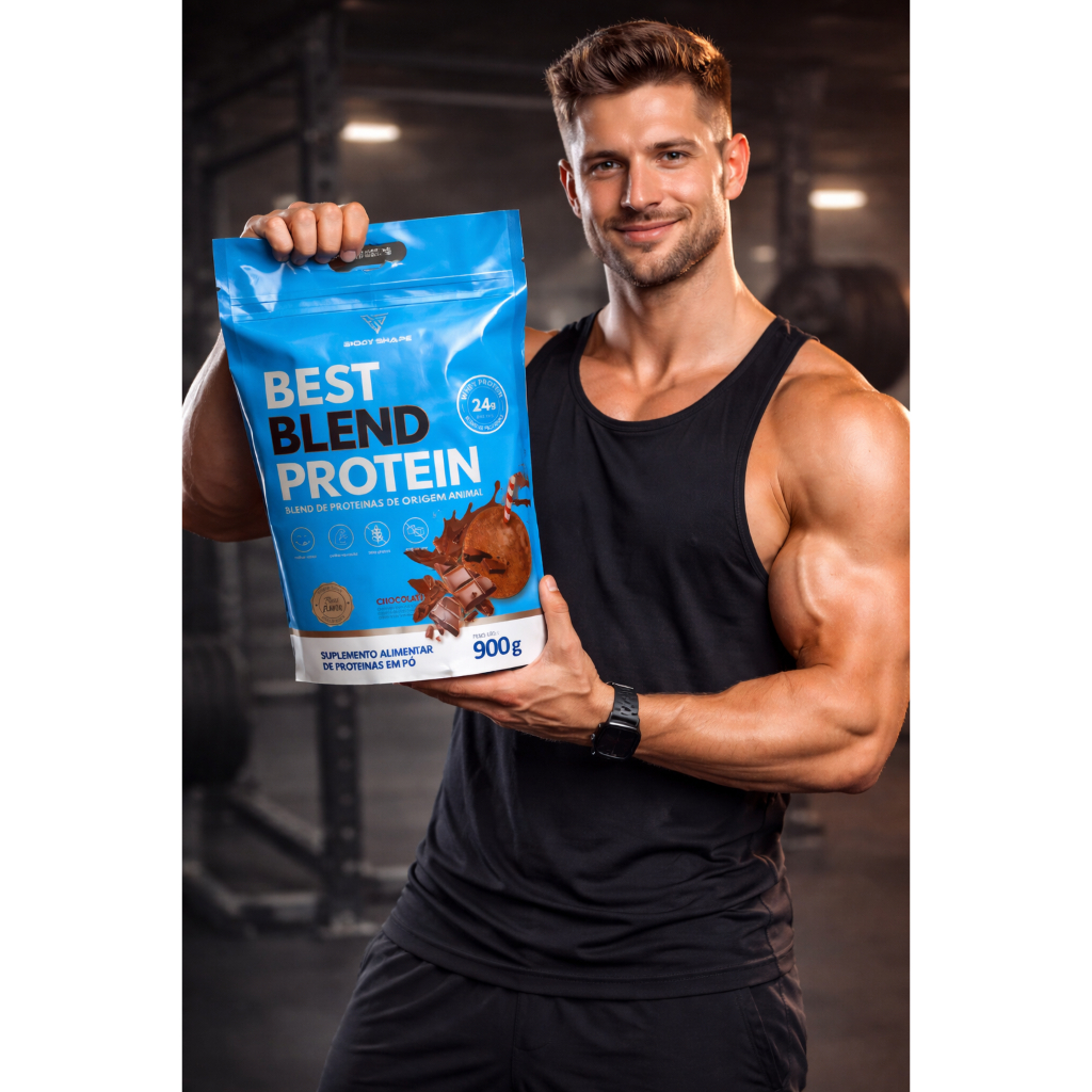 Whey Protein Body Shape | 900g | Pacote - Best Blend