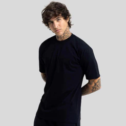 Camiseta Básica Streetwear Unissex 100% Algodão Fio 30.1 – BRUNX