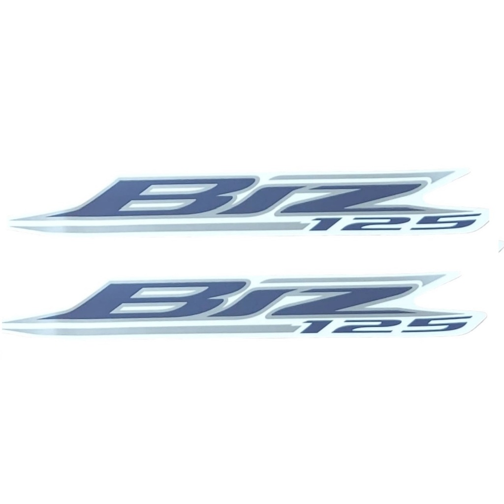 Kit Adesivos Compatível Moto Biz 125 2022 Branca/Azul em Oferta na Shopee