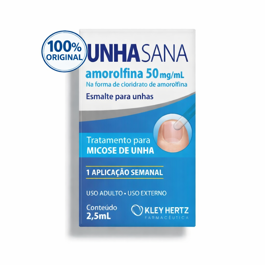 Unhasana Esmalte Tratamento Micose De Unha 2,5ml Kley Heartz em Oferta na Shopee