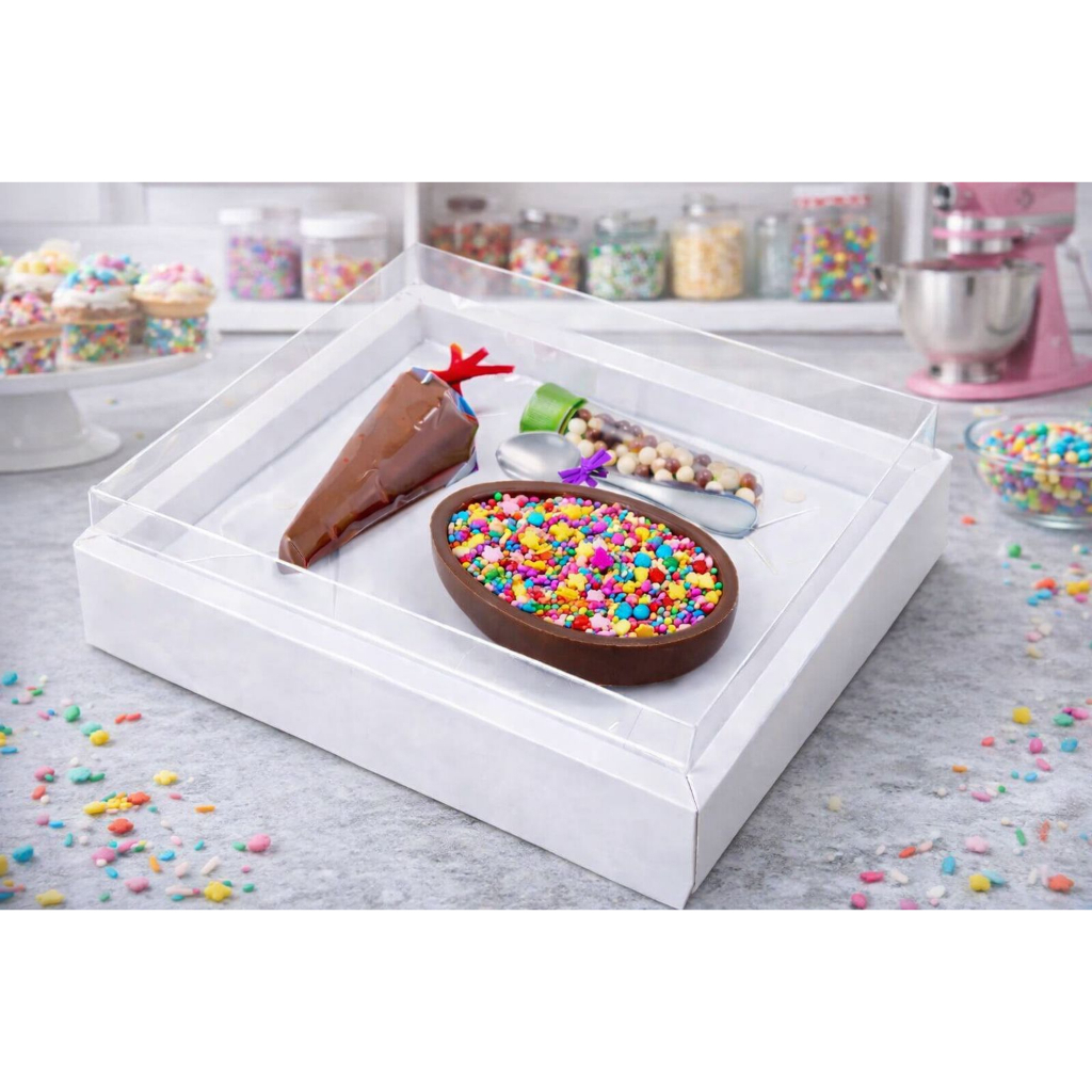 KIT 5~20 Caixas Mini Confeiteiro P para Ovo de Colher Gourmet 50g Páscoa em Oferta na Shopee