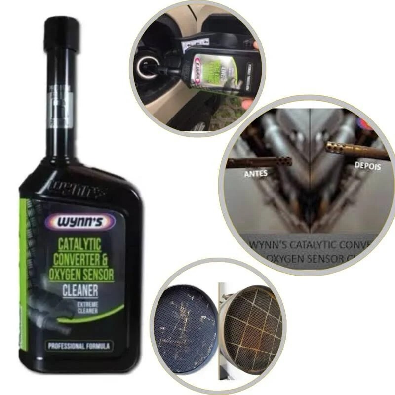 Aditivo Limpador Catalisador Sensor Sonda Lambda Wynns 500ml