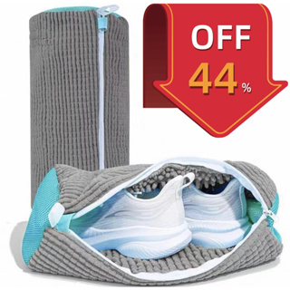 Sacos Lavar Sapato De Viagem Armazenamento Malha Lavanderia Anti Deformação Saco de Lavagem Sapato em Oferta na Shopee