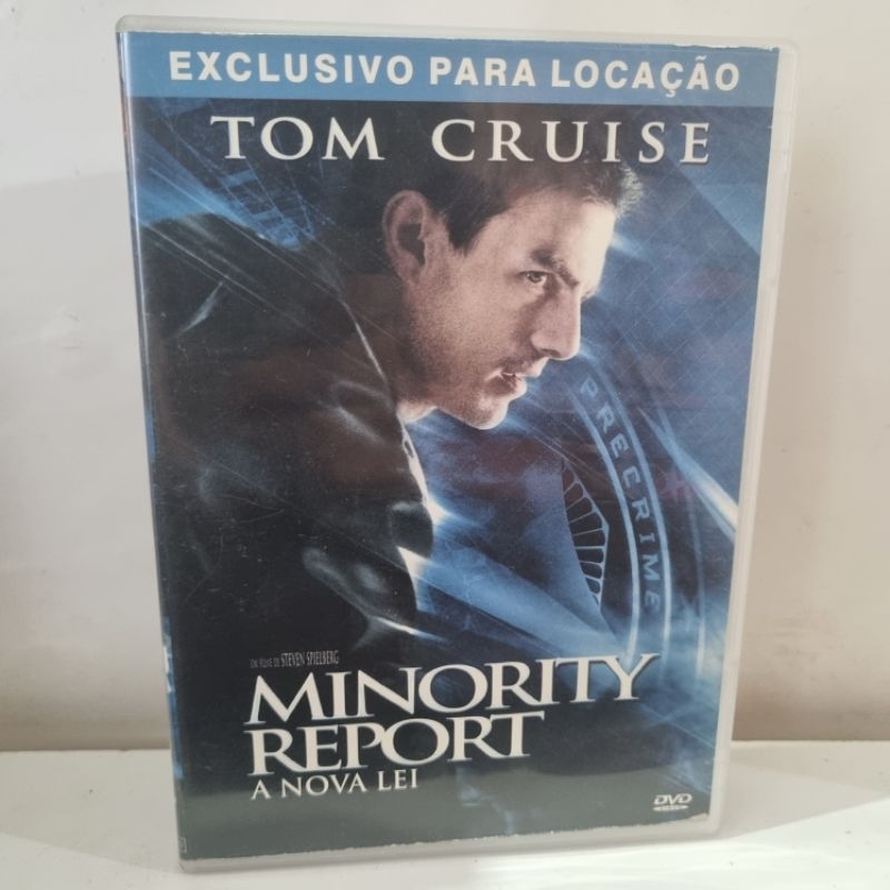 Dvd Original - Minority Report ( Tom Cruise) - Exclusivo Loc.