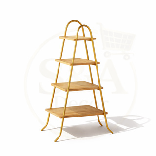 Escada Expositora Doces Lembrancinhas Para Festas Decorações 4 Andares em Oferta na Shopee