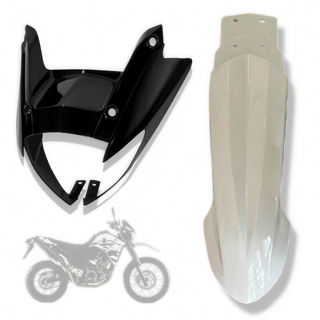 Kit Paralama Carenagem Farol Xt 660 Branca 2015 Paramotos