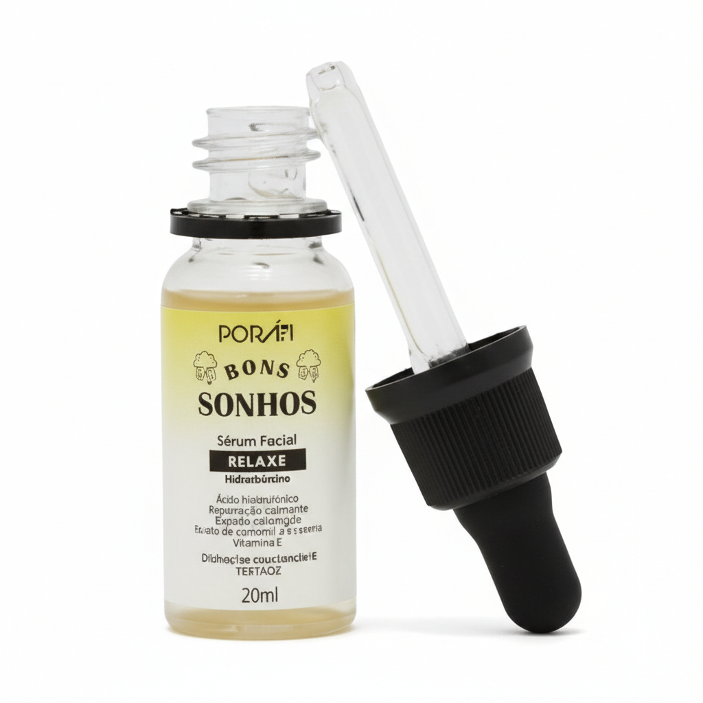 Serum facial relaxante Porán Bons Sonhos