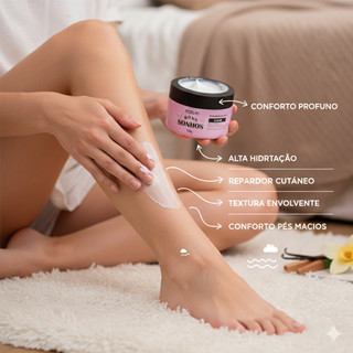 HIDRATANTE PARA OS PÉS BONS SONHOS CALM 150G