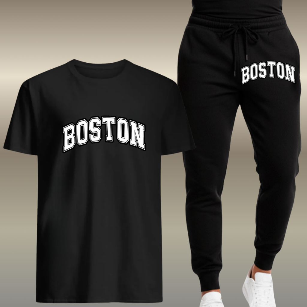 KIT CONJUNTO CAEMISETA + CALÇA MOLETOM / MOLETINHO ESTILO JOGGER ACADEMIA CAMINHADA PROMOÇÃO FULL !! em Oferta na Shopee