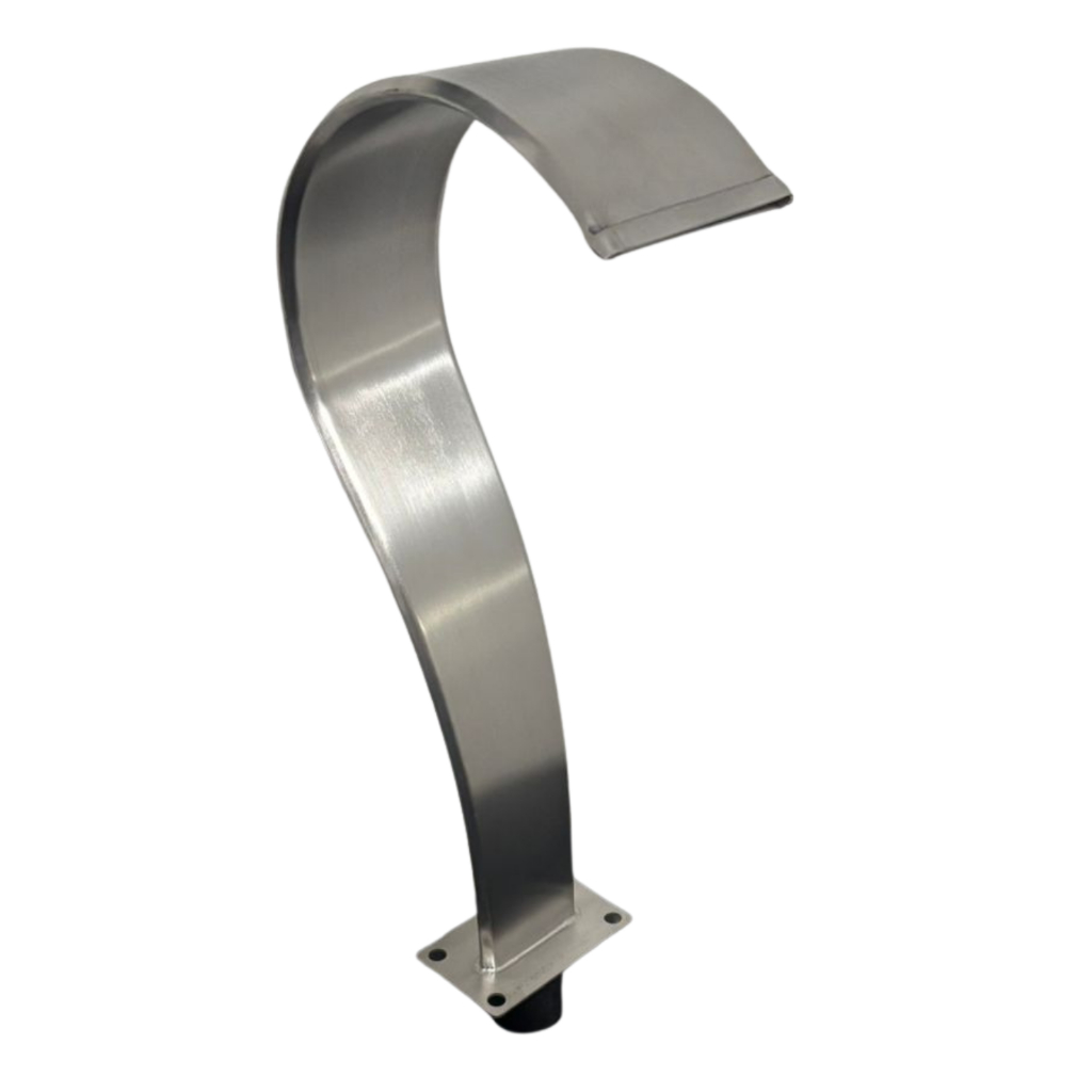 Cascata Para Piscina Naja High Tech P50 Em Inox - 50x12 cm