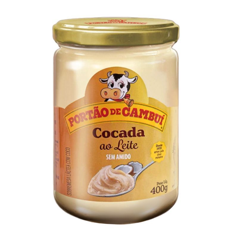 Cocada ao Leite 400g - Portão de cambui