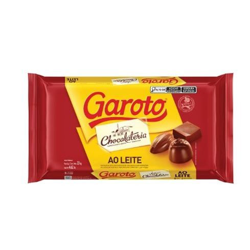 Chocolate Garoto 2,1Kg Ao Leite em Oferta na Shopee