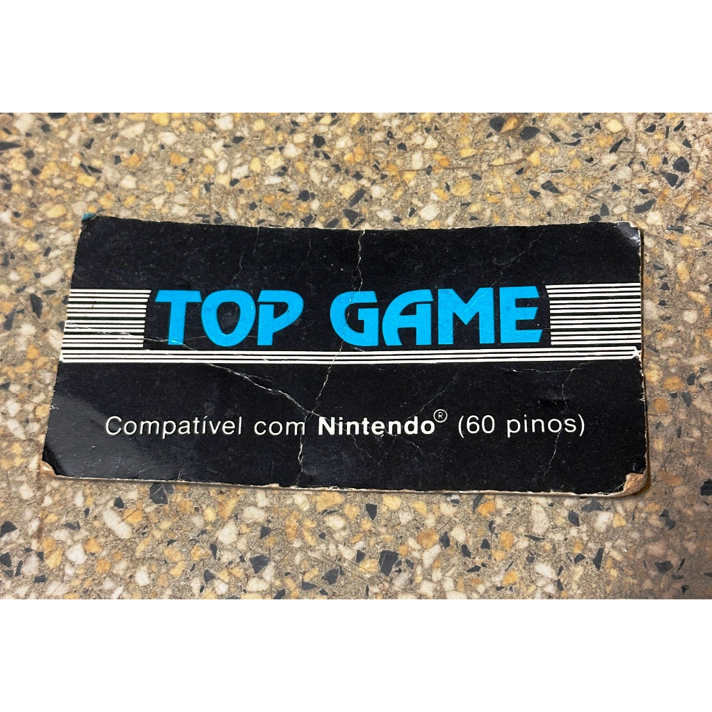 Card Jogo Zippy Race Top Game Cce Raríssimo Nintendo Turbo (Usado)