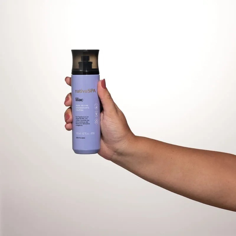 Body splash Deo Colônia Nativa SPA Lilac 100ml