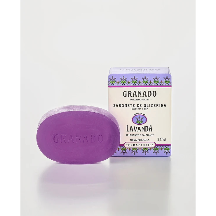 Sabonete em Barra de Glicerina Granado Lavanda 90g - Granado