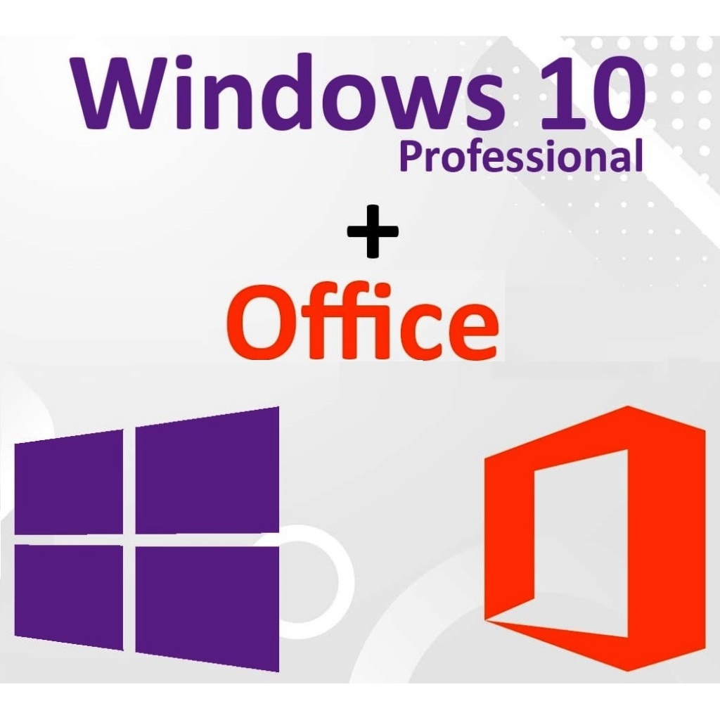 Windows 10 Leve e Otimizado (64 Bits) e Office Com 2 Métodos de Ativação,  DVD Para Instalação Em Computador ou Notebook em Oferta na Shopee