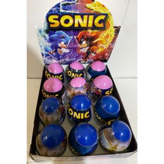 Kit 6 ou 12 Ovos Surpresa Sonic Desenho Animado Festa Infantil Brinquedos Unisex em Oferta na Shopee