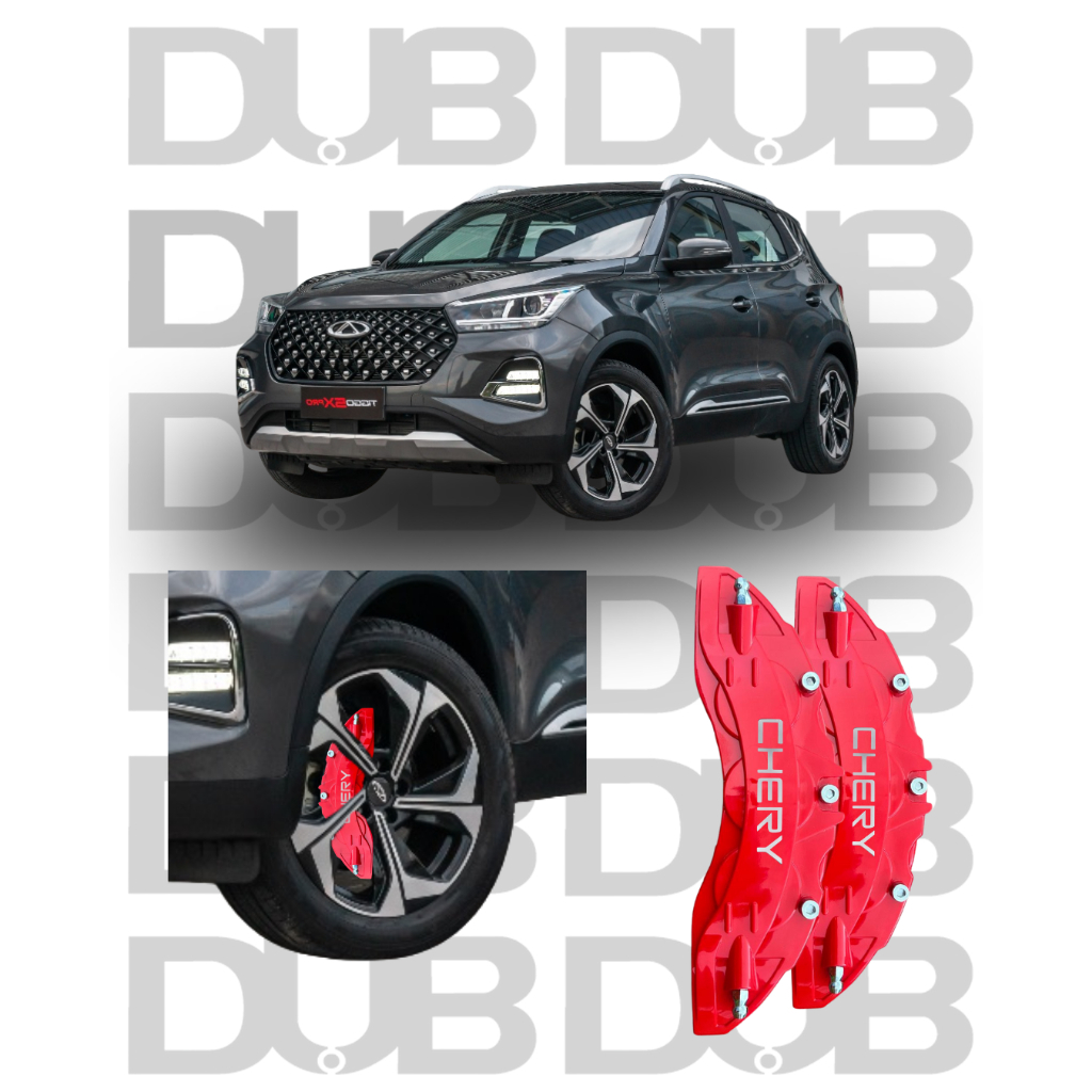 Capa Pinça de Freio Esportiva Caoa Chery Tiggo 5x 7 8 Arrizo 6 iCar