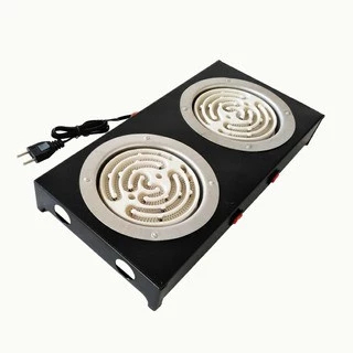 Fogão Elétrico 2000W 2 Bocas CookTop De Mesa Portátil 220V