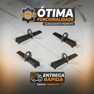 Conjunto Nivelador de Piso Slim 2 mm com 100 Cunhas e 1.000 Peças de Nivelamento em Oferta na Shopee
