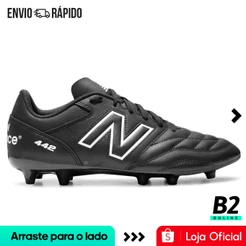 Chuteira Campo New Balance 442 V2 Academy Fg Masculina Original com Nota Fiscal e Garantia
