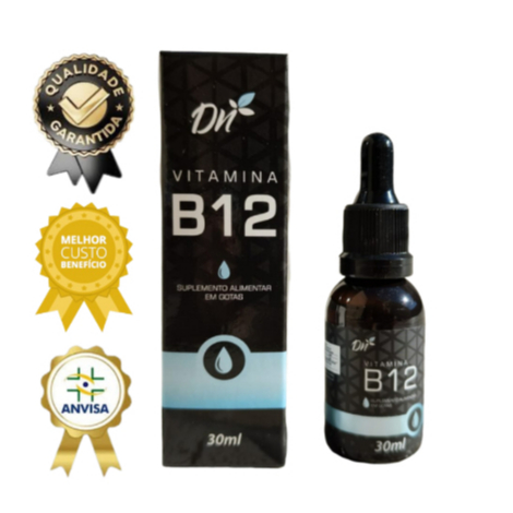 Vitamina B12 em Gotas 30ml Denature