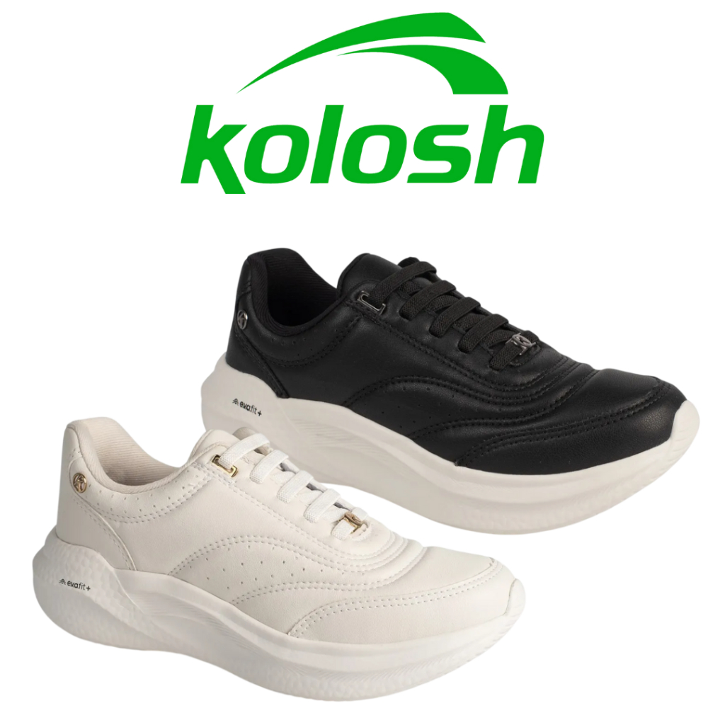 Tênis Casual Kolosh Feminino Confortável Moderno Estiloso
