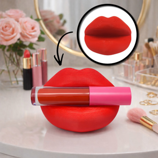 Boca Porta Batom Gloss Decoracao Labio Suporte Penteadeira em Oferta na Shopee