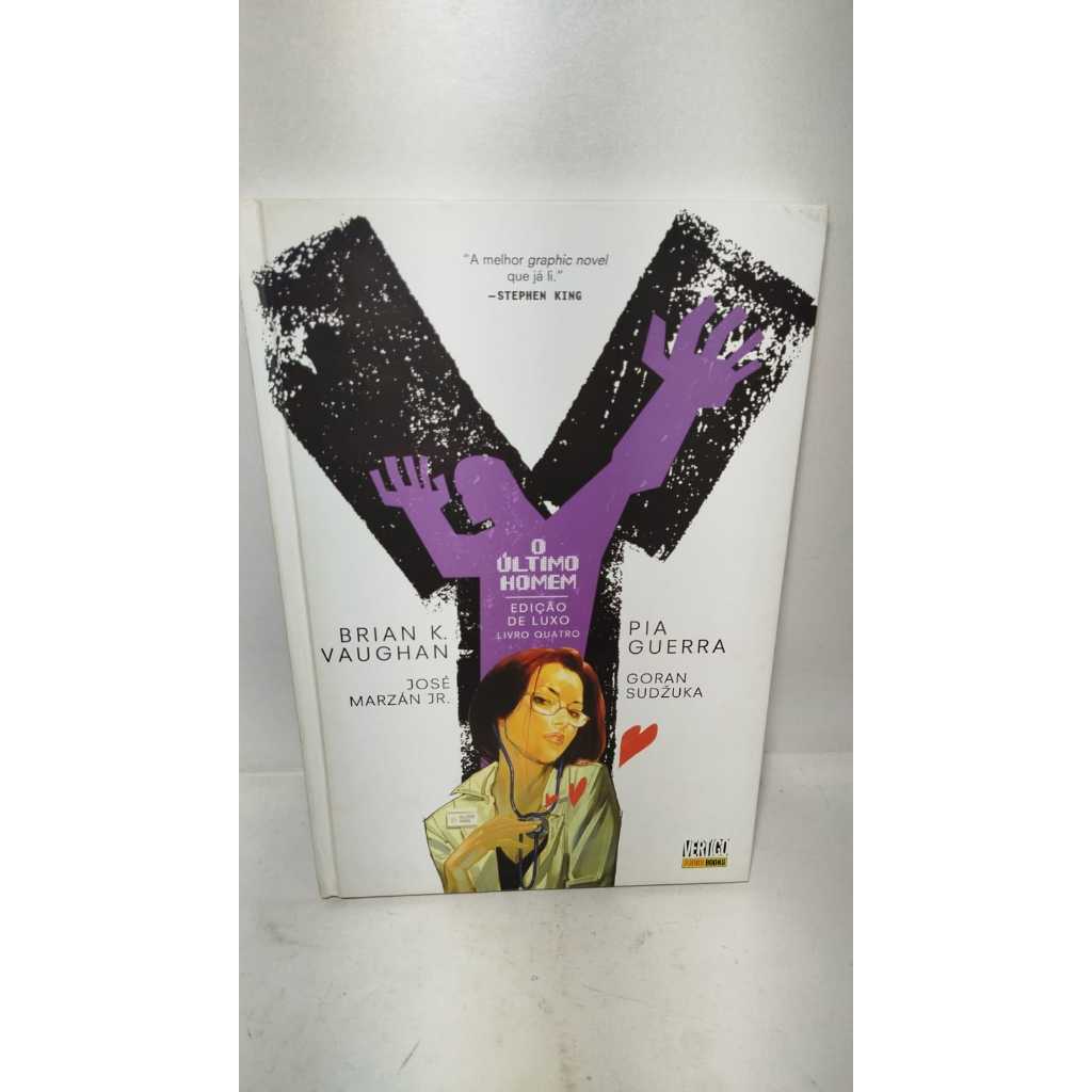 Livro- Hq O último Homem - Brian k. Vaughan / Pia Guerra