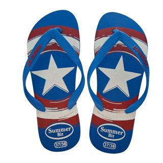 Chinelo adulto  Masculino Capitão América   Confortável em Oferta na Shopee