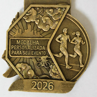 Medalha Personalizada em ferro kit com 220 un em Oferta na Shopee