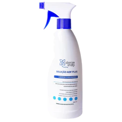 ADF Plus Alergoshop Solução Acaricida e Fungicida - 480ml Spray Anti Acaro Fungos Mofo